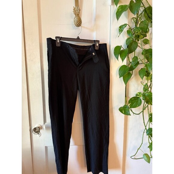 Lauren Ralph Lauren Men’s Black Wool Dress Pants 32x30 - Picture 1 of 7